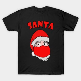 2020 Christmas Gift Masked Santa Claus T-Shirt